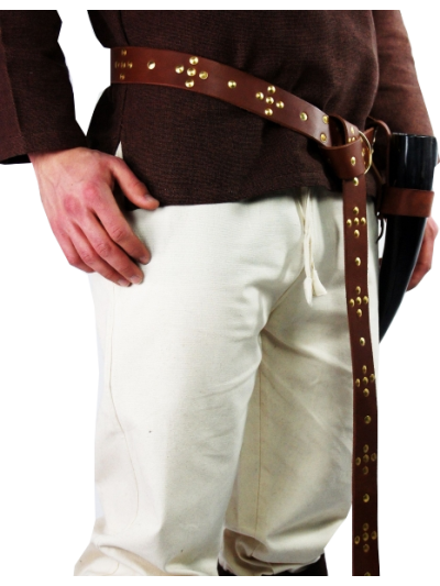 Wikinger Ringgürtel aus Leder Wikinger Ringgürtel aus Leder